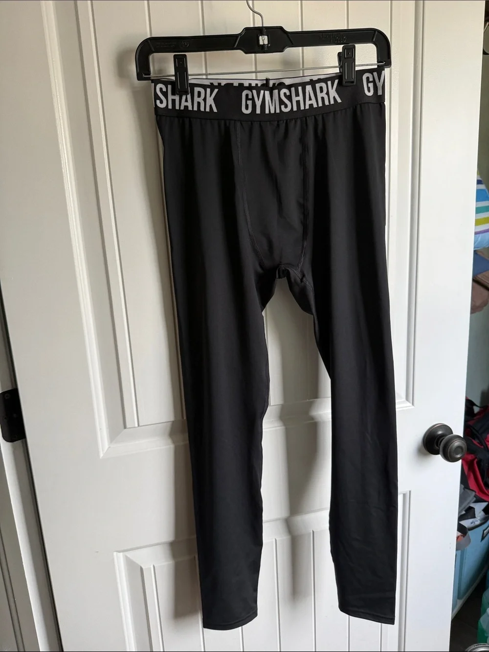 Gymshark Black Compression Boxer Briefs with Branded Waistband